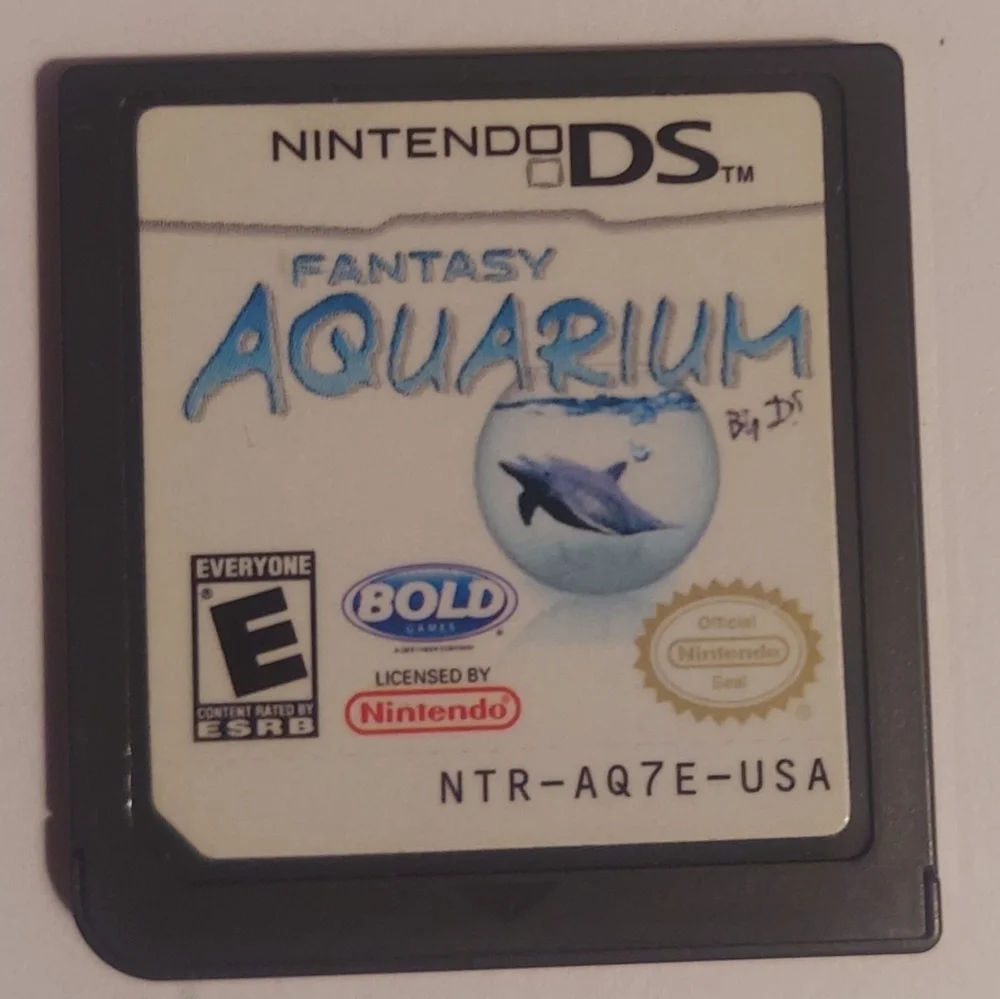 Fantasy Aquarium - Nintendo DS with Case & Book